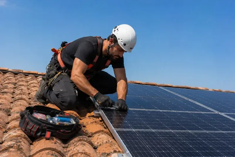 Maintenance et monitoring de panneaux solaires à Cugnaux